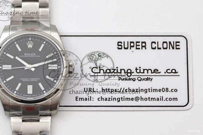 MiroTime 0505 Timeless Oyster Perpetual 41mm 124300 EWF 1:1 Best Edition 904L Steel Black Dial on SS Bracelet A 2192
